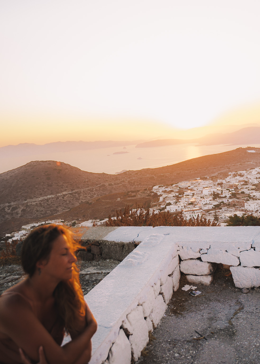 Milos Grecia alba significato psicologico del viaggio
