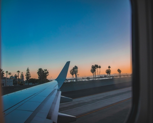 viaggiare in aereo